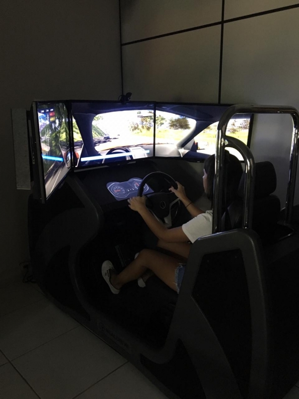 Aulas no Simulador de Direção Preço Itaim Bibi - Simulador de Carro de Auto Escola