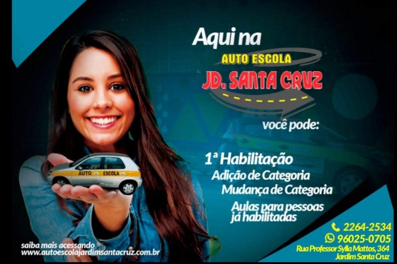 Onde Encontro Auto Escola Aula para Habilitados Vila Marte - Aula Prática de Habilitados