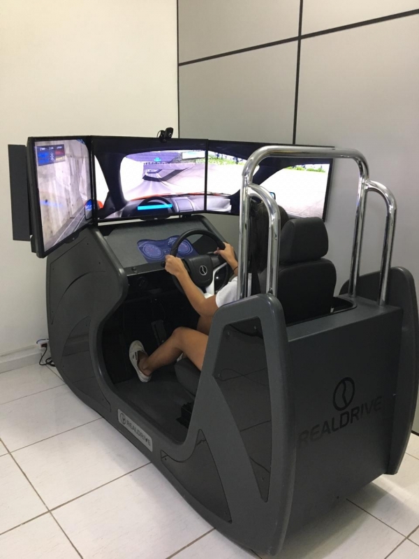 Onde Encontro Simulador Direção Veicular Americanópolis - Simulador de Carro da Auto Escola