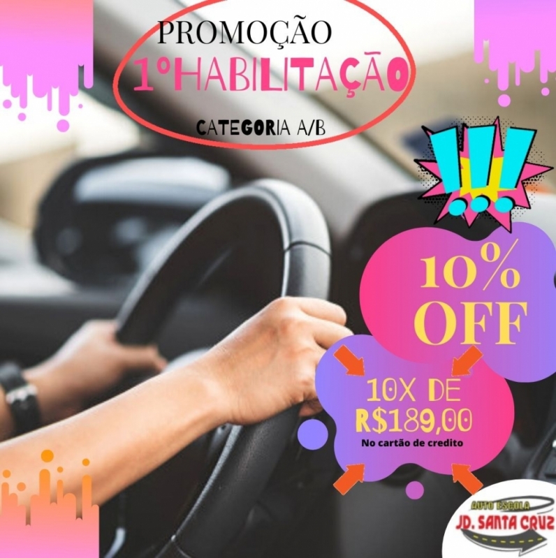 Primeira Habilitação Aulas Práticas Preços Planalto - Primeira Habilitação Carro