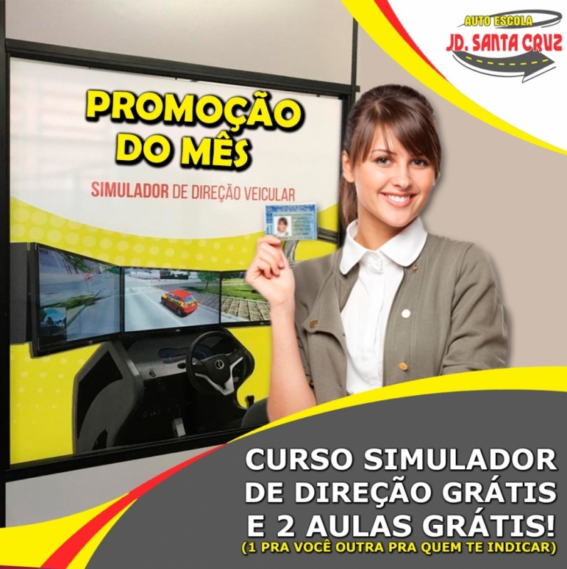 Simulador de Direção para Cfc Vila Mariana - Simulador de Carro da Auto Escola