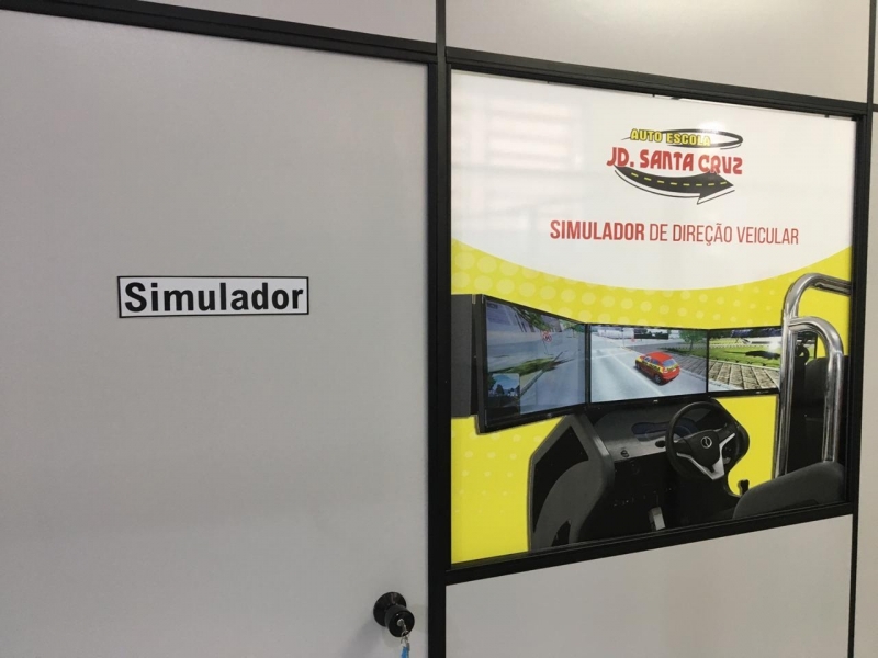 Simulador Direção Veicular Vila Carioca - Simulador de Carro de Auto Escola