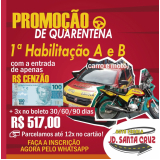 1ª habilitação valor Consolação