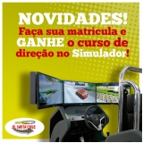 aula de simuladores de direção Vila Brasílio Machado