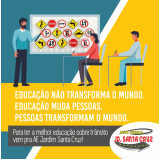 curso de transporte escolar online valor Vila Sacomã