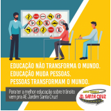 curso de transporte escolar online valor Brooklin Paulista