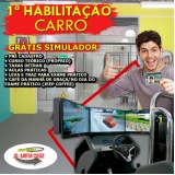 procuro por aulas no simulador de direção Jardim Clímax