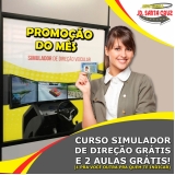 simulador de direção para cfc Vila Brasilina